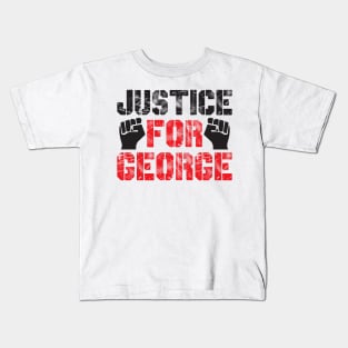 Justice For George Kids T-Shirt